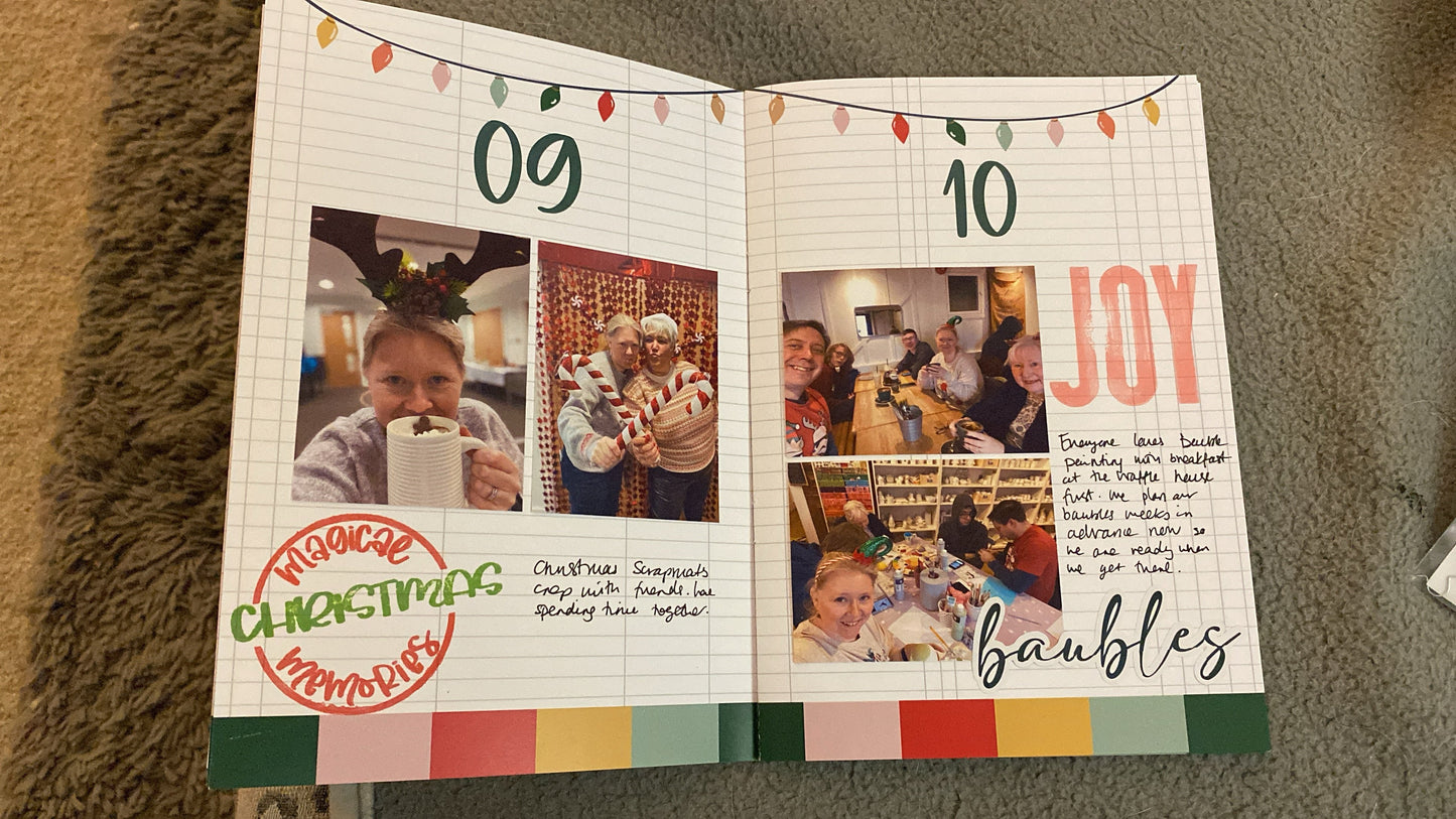 Christmas Sparkle Notebook