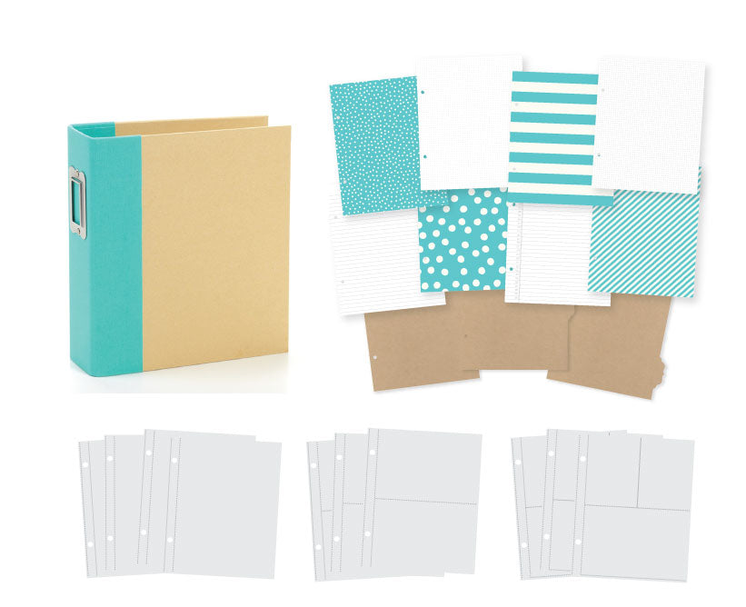 6x8 SN@P! Binder - Teal