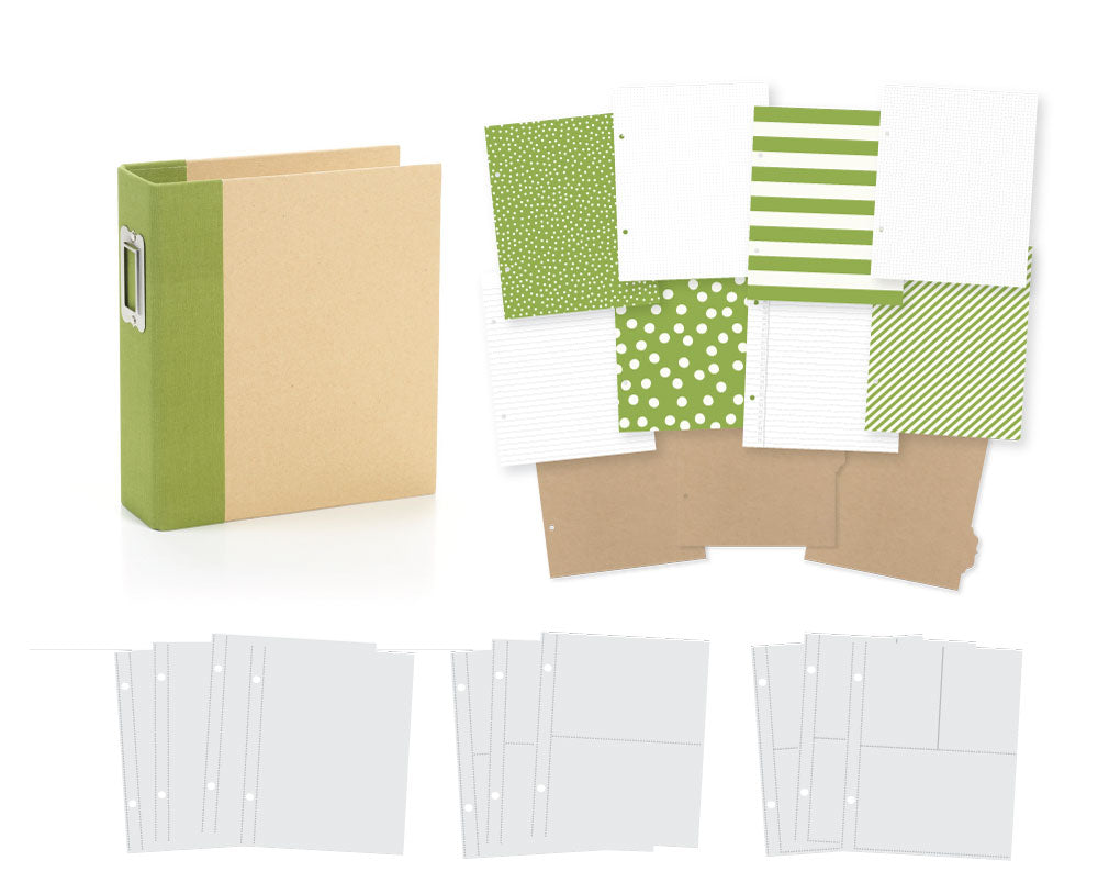 SN@P! 6x8 SN@P! Binder - Green