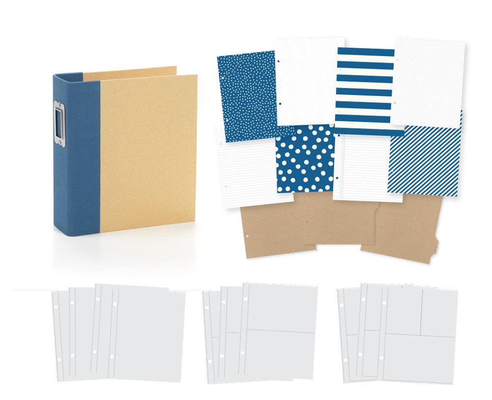 SN@P! 6x8 SN@P! Binder - Navy