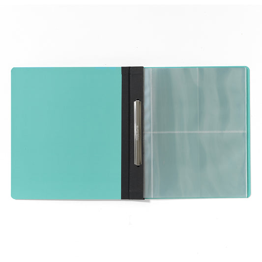 Flip book 6x8 teal