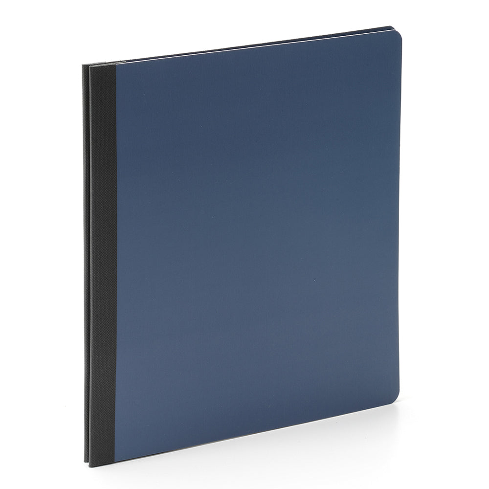 Flip book 6x8 navy