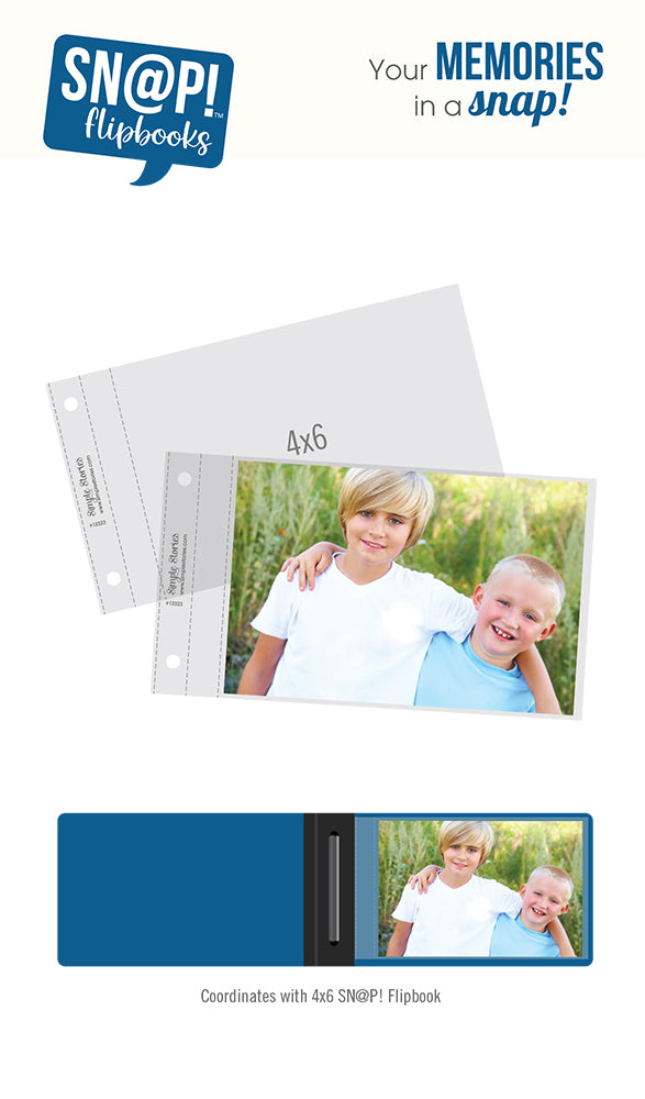 4x6 SN@P! Flipbook Pages - 4x6 Pack Refills