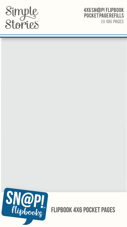 4x6 SN@P! Flipbook Pages - 4x6 Pack Refills