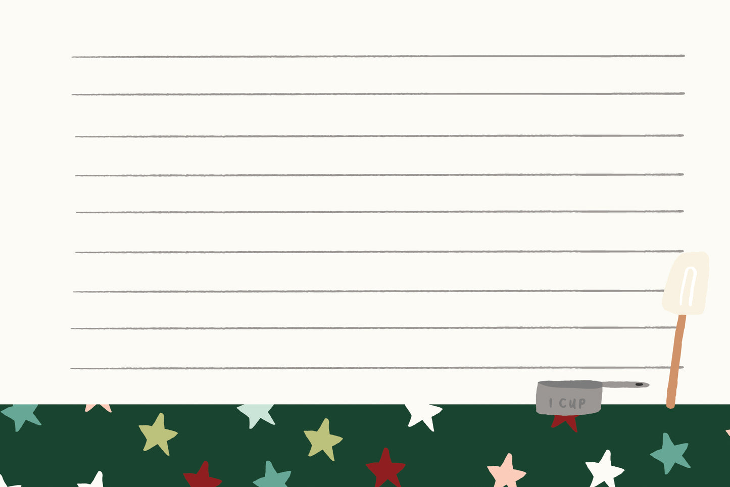 Baking Spirits Bright - Recipe Cards