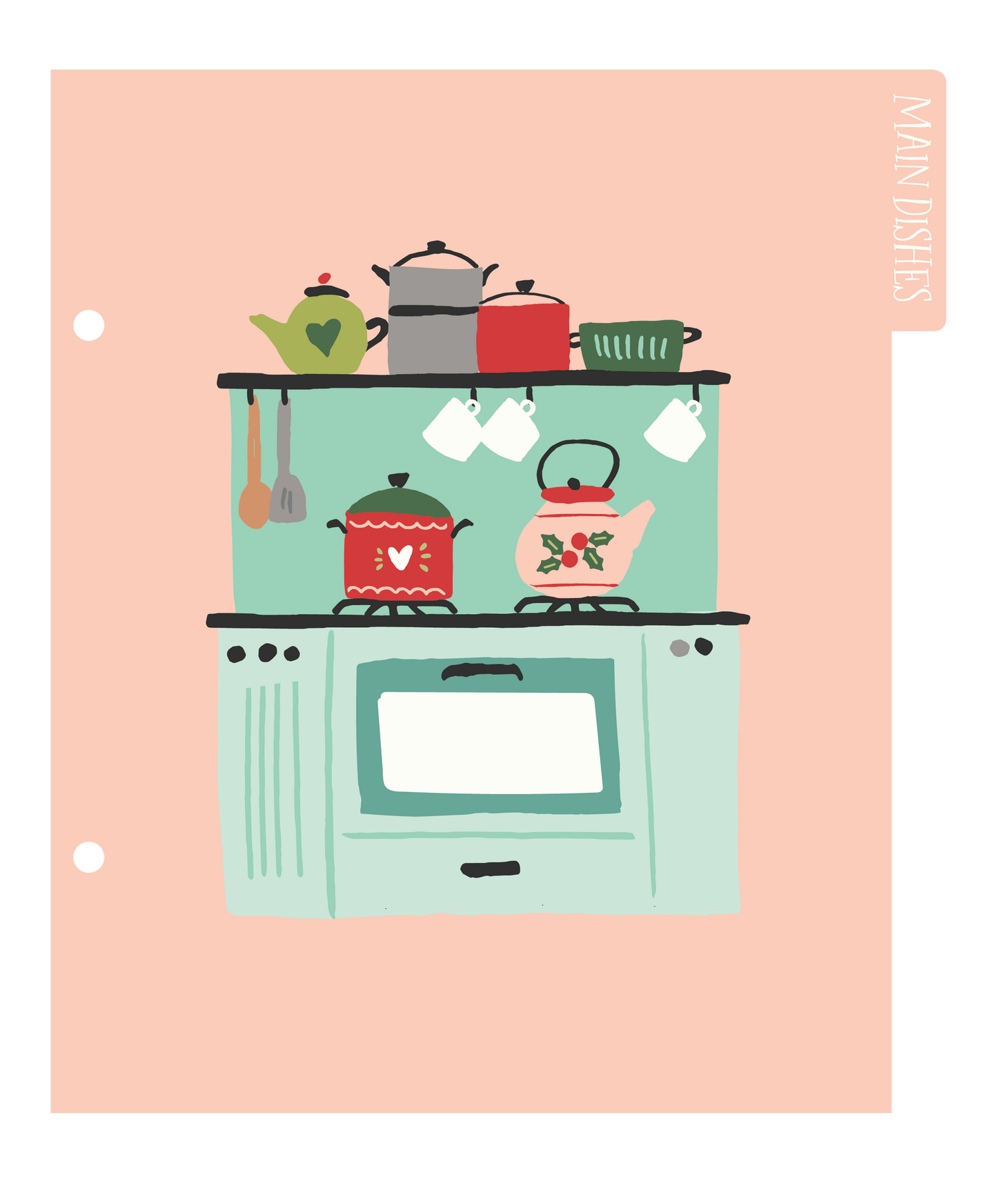 Baking Spirits Bright - 6x8 SN@P! Dividers