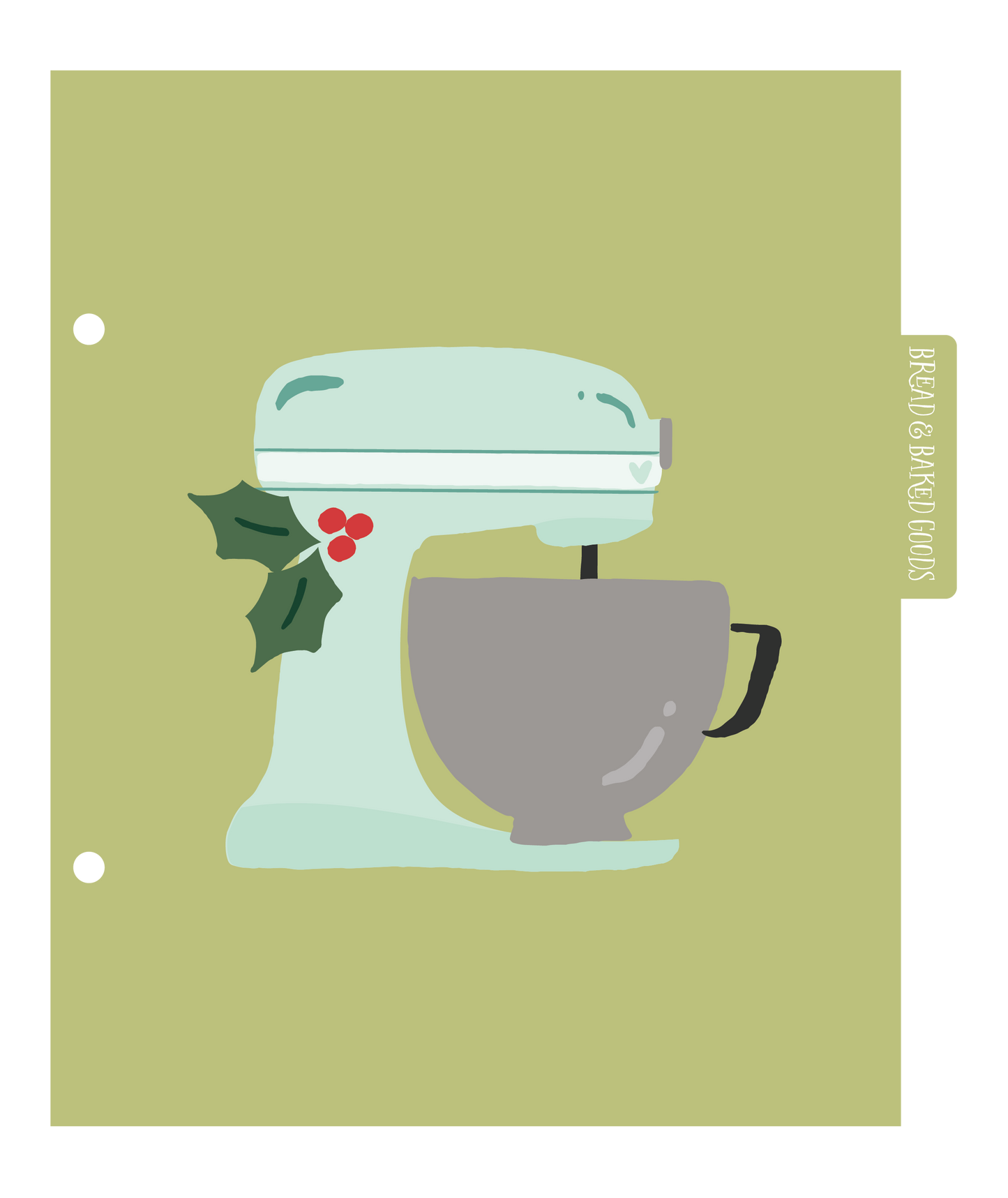 Baking Spirits Bright - 6x8 SN@P! Dividers