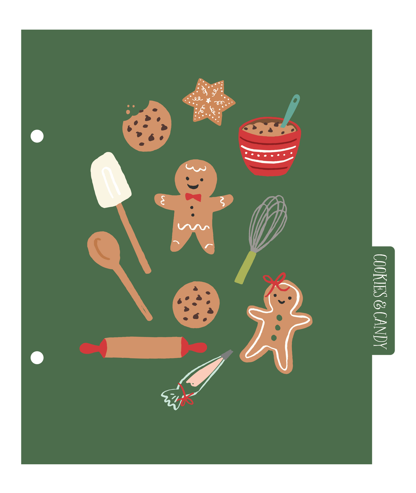 Baking Spirits Bright - 6x8 SN@P! Dividers