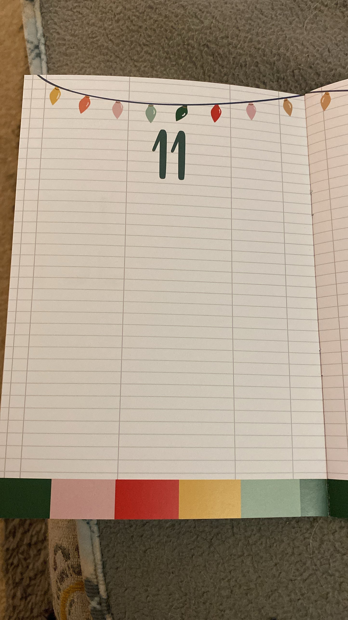 Christmas Sparkle Notebook