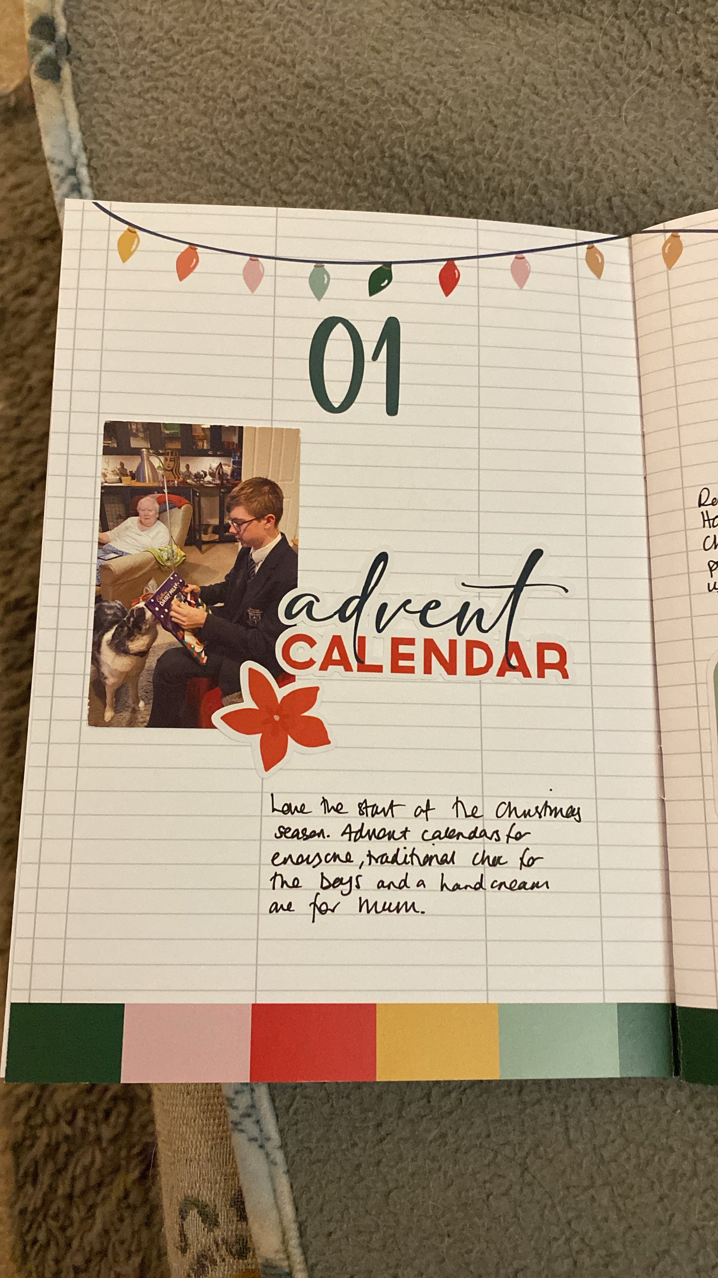 Christmas Sparkle Notebook