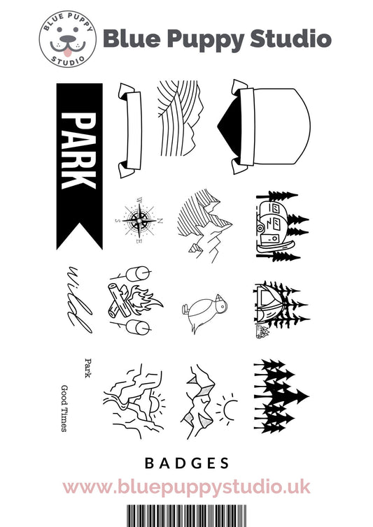 Badges Stamp Set