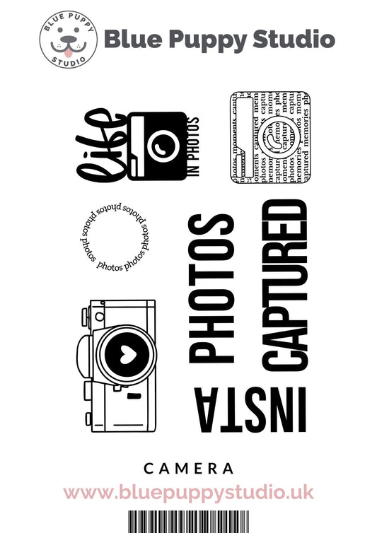 Camera Stamp Set