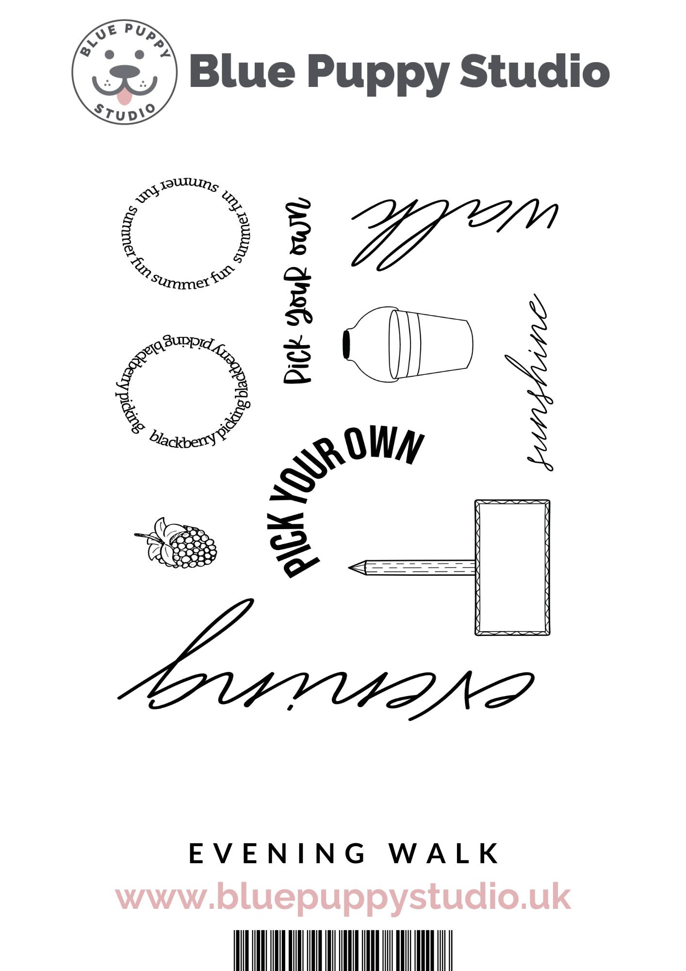 Evening Walk Stamp Set