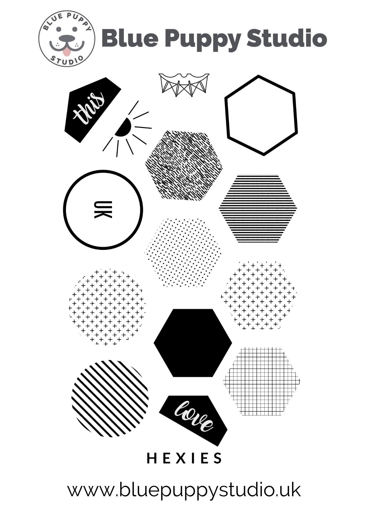 Hexies Stamp Set