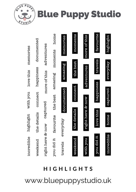 Highlights Stamp Set