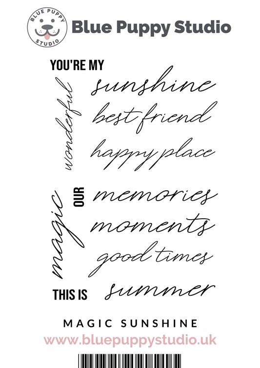 Magic Sunshine A5 Stamp Set