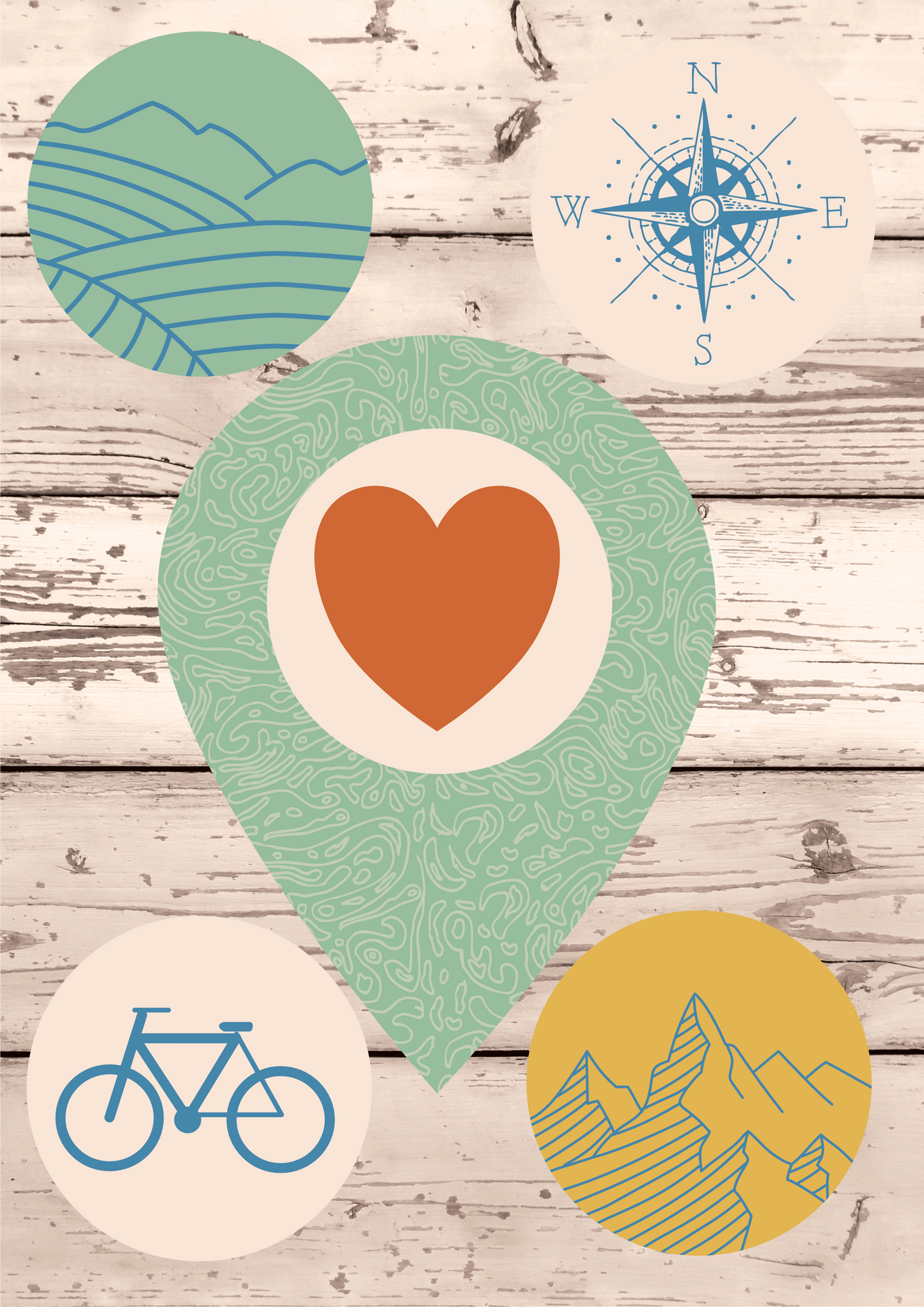 Out and About Collection Pack A4