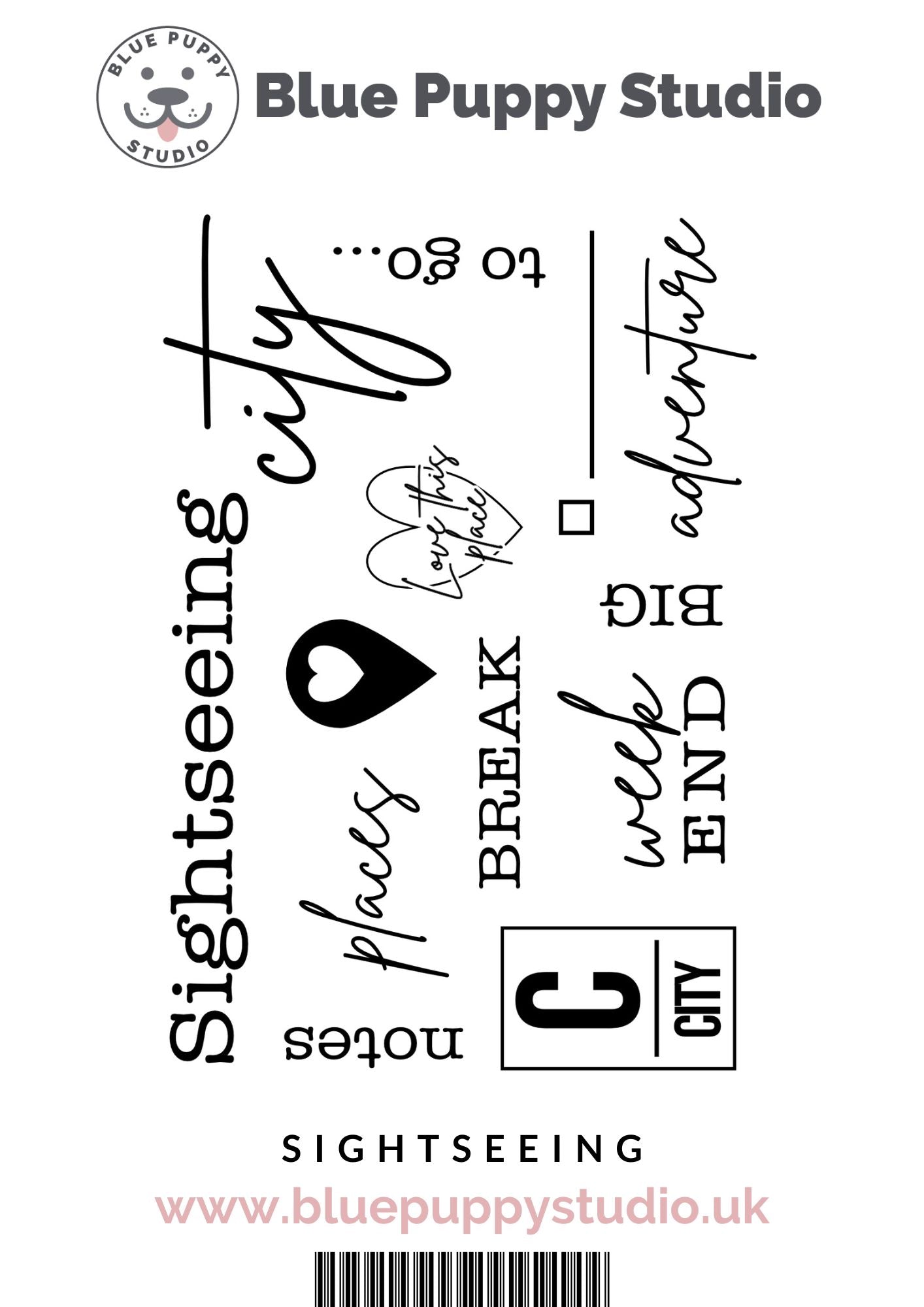 Sightseeing Stamp Set