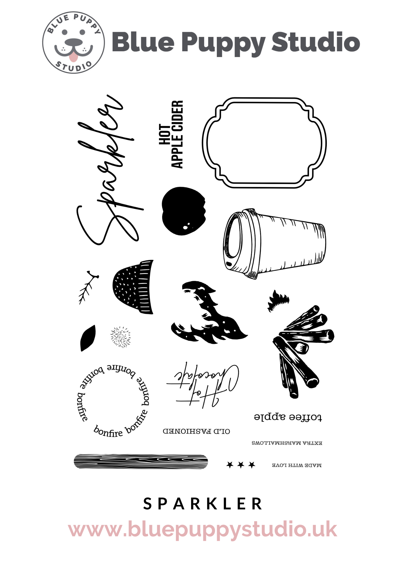 Sparkler Stamp Set