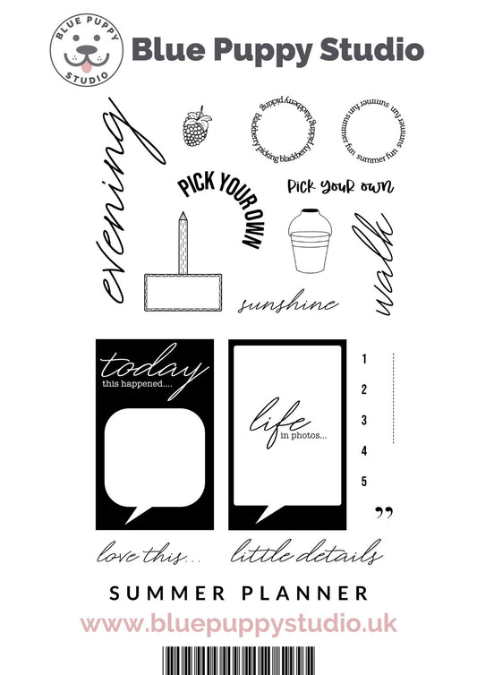 Summer Planner Stamp Set