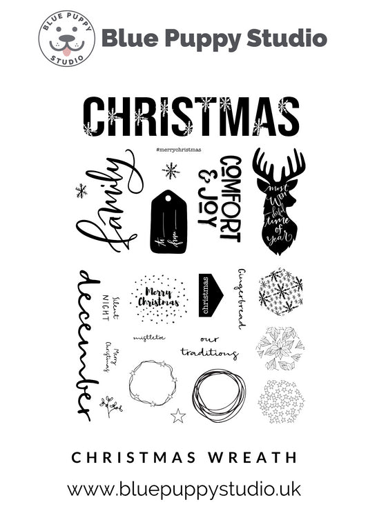 Christmas Wreath Stamp Set