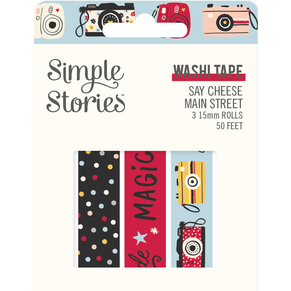 Say Cheese Main Street - Washi Tape