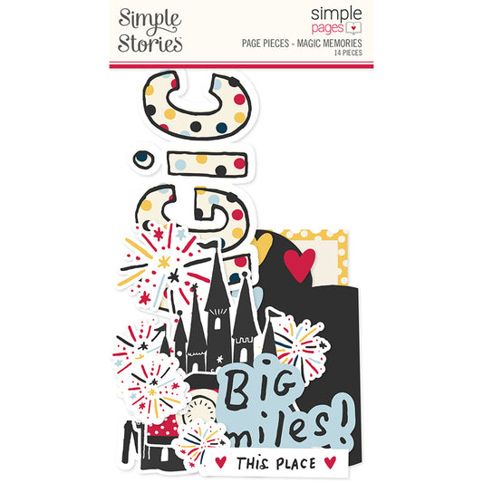 Simple Pages Page Pieces - Magic Memories