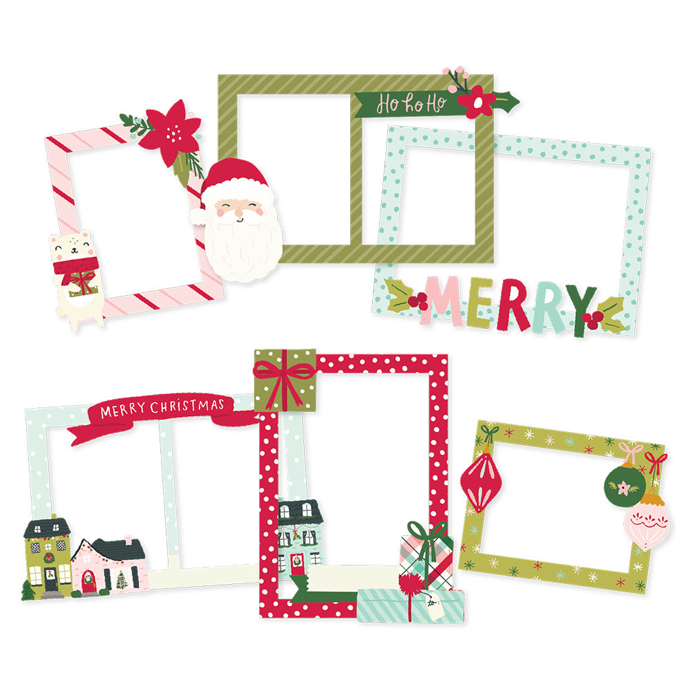 Holly Days -  Chipboard Frames