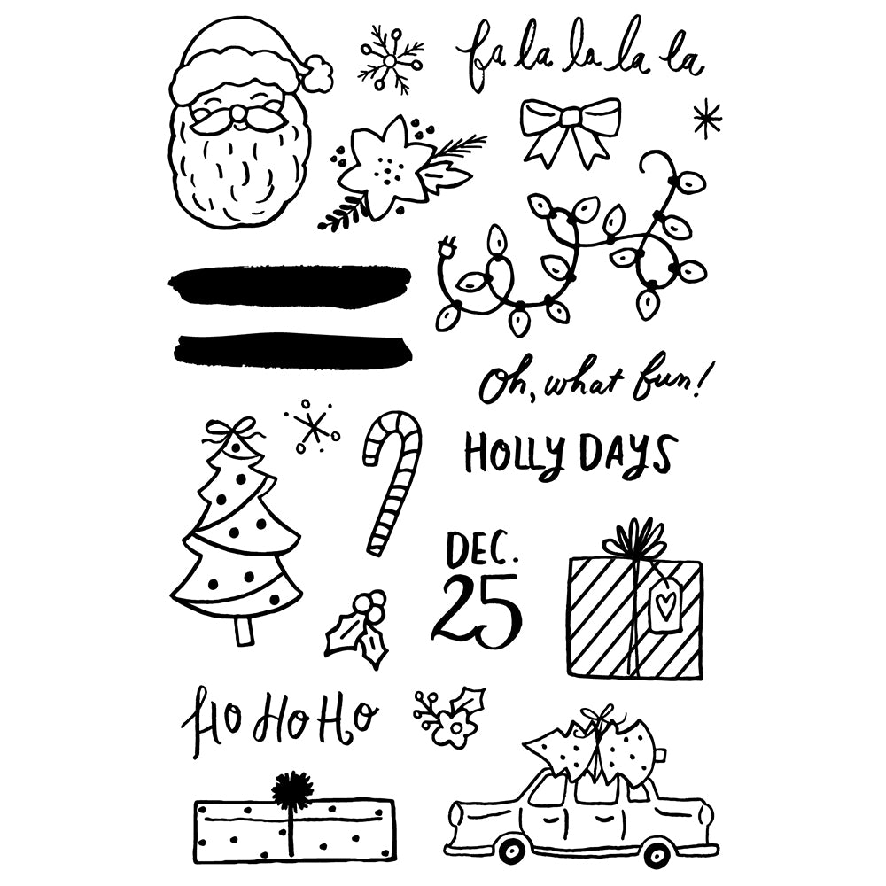Holly Days- Stamps