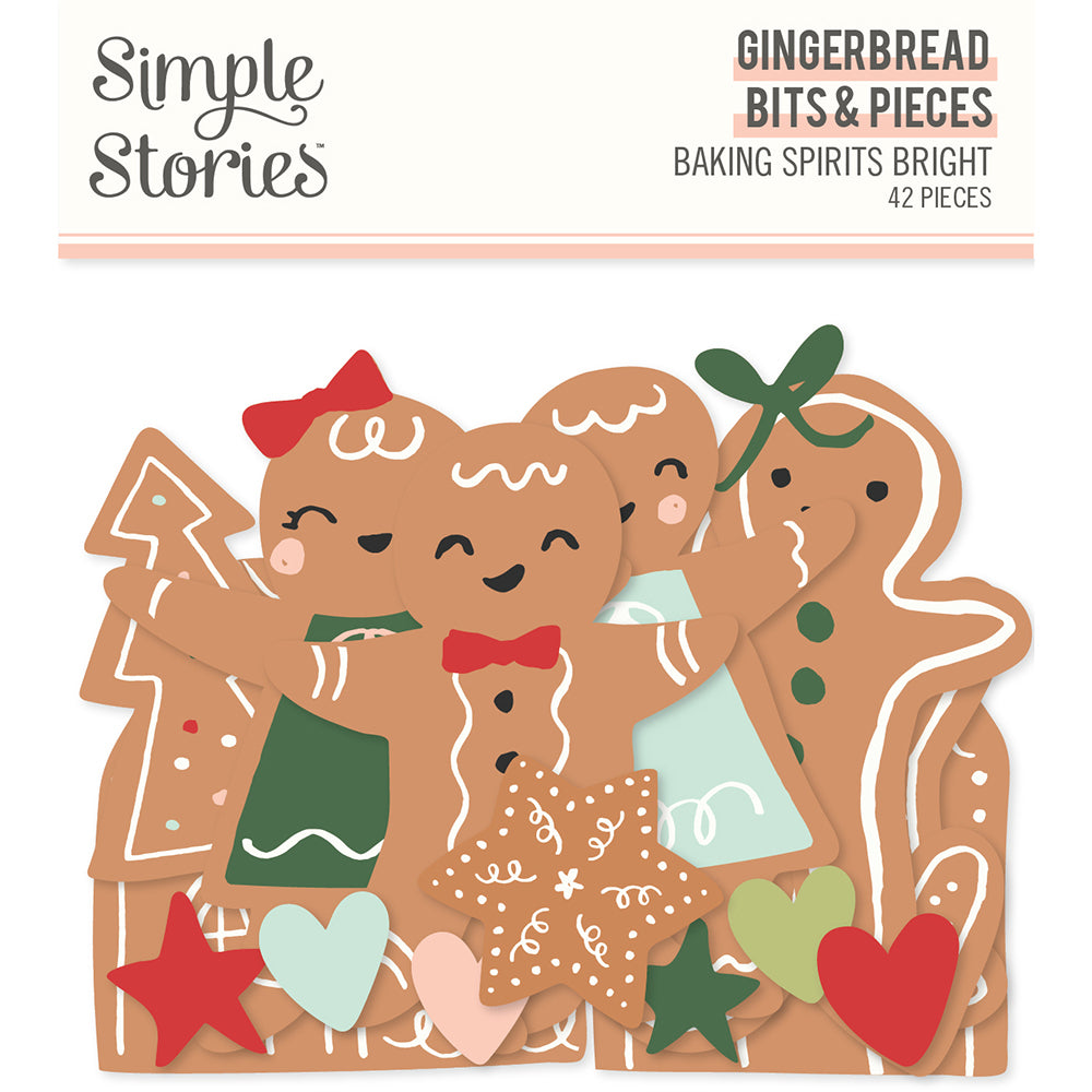 Baking Spirits Bright - Gingerbread Bits & Pieces