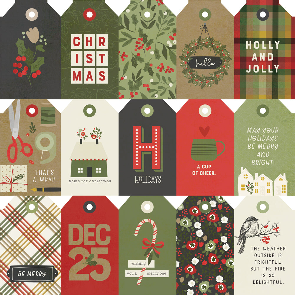 The Holiday Life - Tags Elements