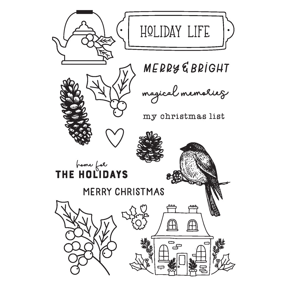 The Holiday Life - Stamps