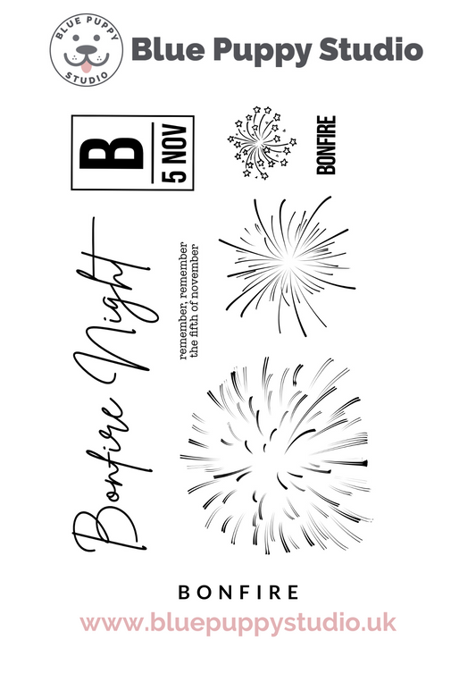 Bonfire A6 Stamp Set