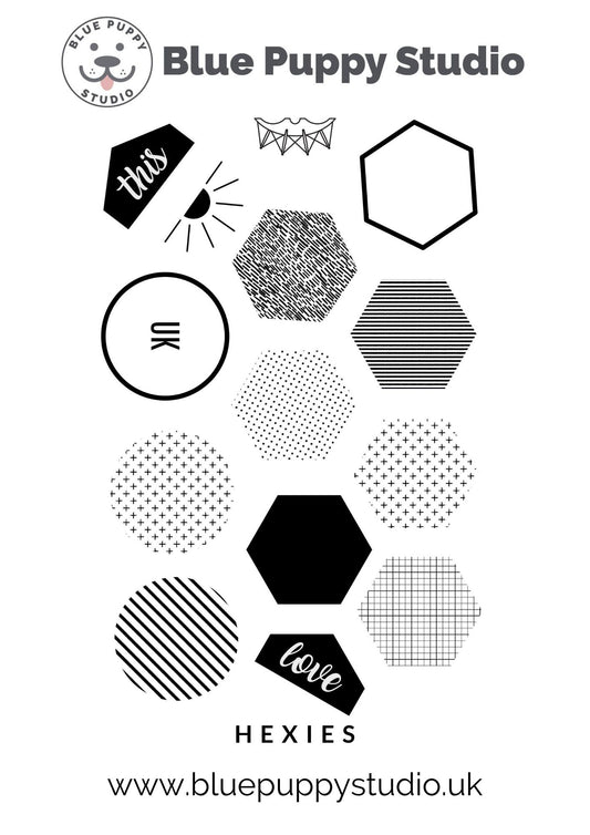 Hexies Stamp Set