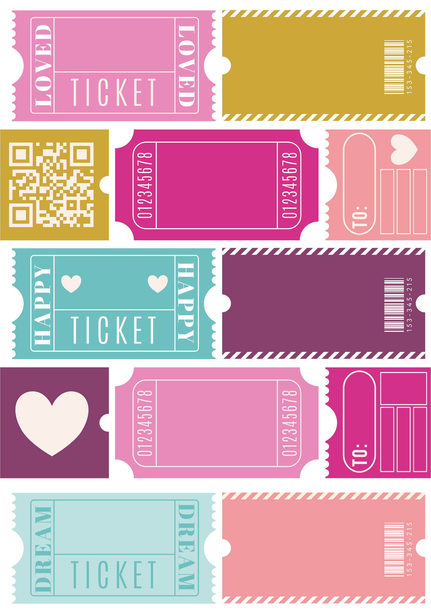 Paper Hearts Club Collection Pack A4