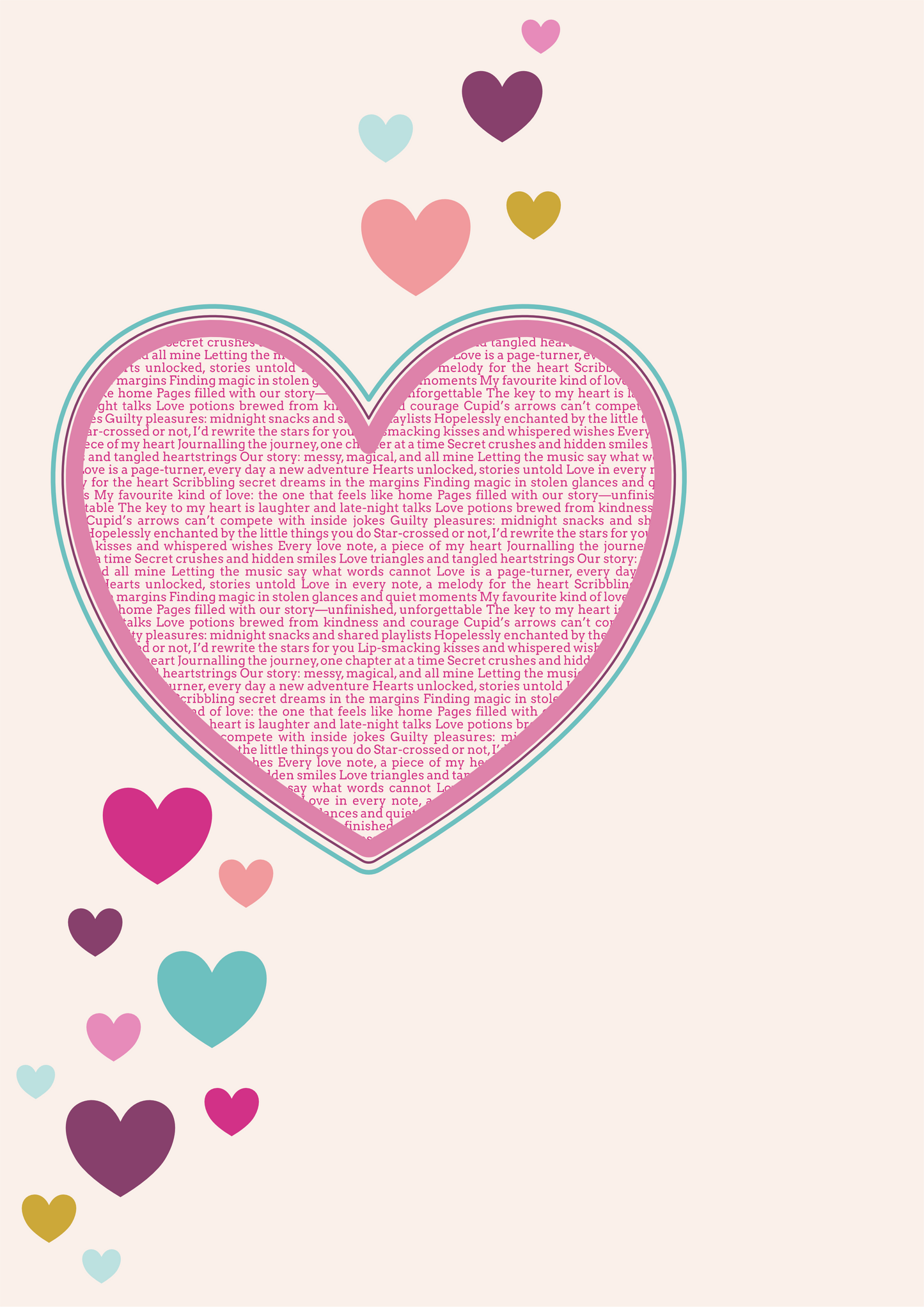 Paper Hearts Club Collection Pack A4