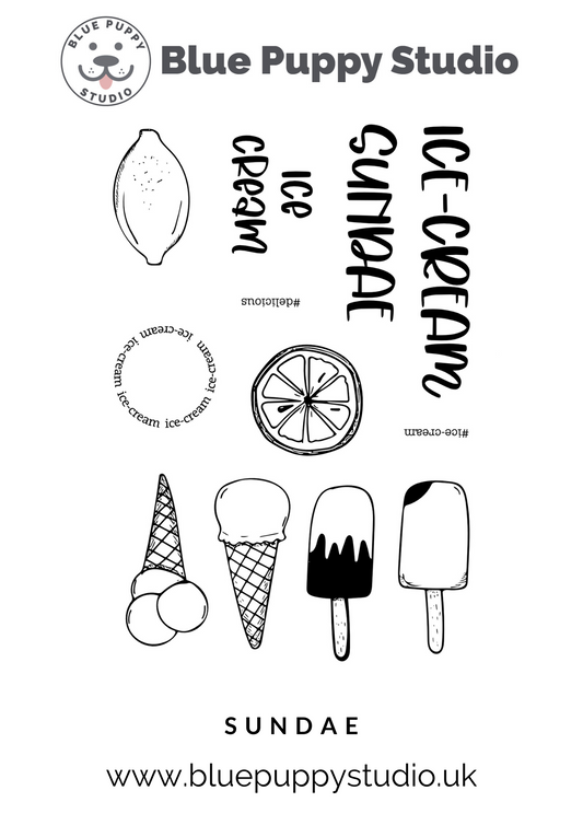 Sundae Stamp Set