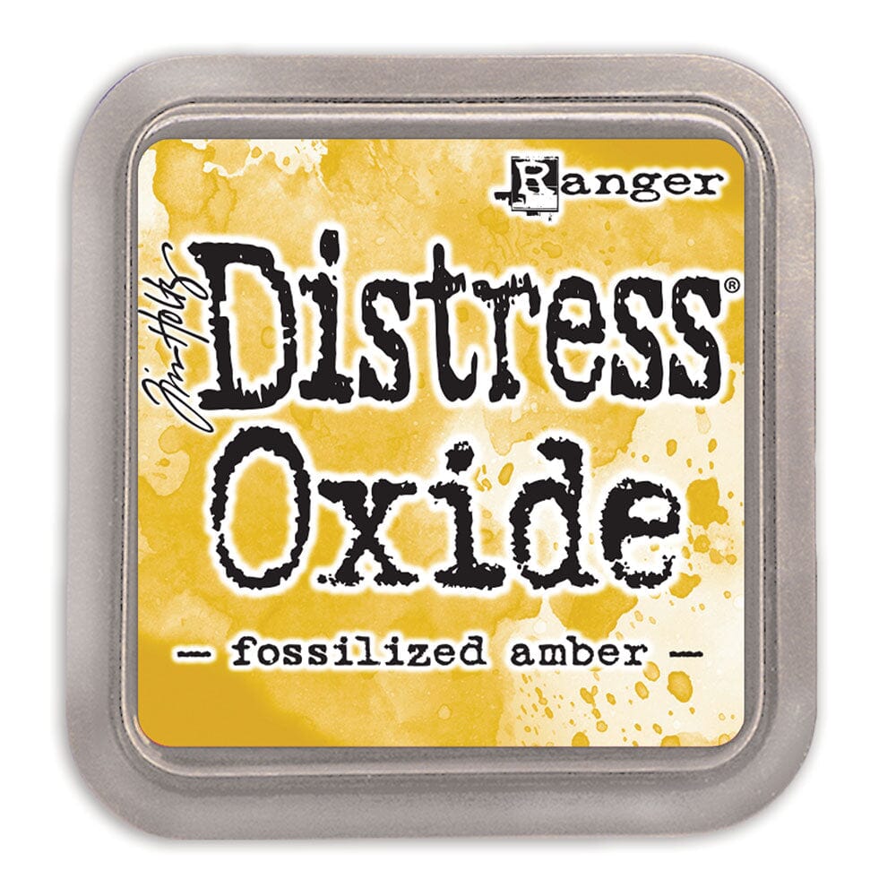 Tim Holtz Distress Oxide Ink Pad – Fossilized Amber