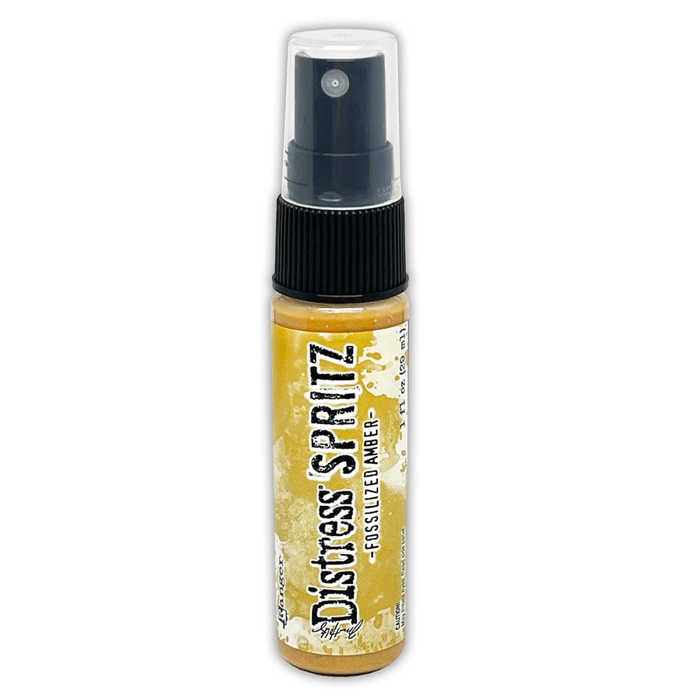 Tim Holtz Distress Oxide Spritz – Fossilized Amber