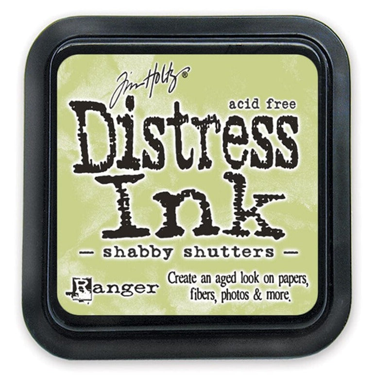 Tim Holtz Distress Ink Pad 3x3 - Shabby Shutters