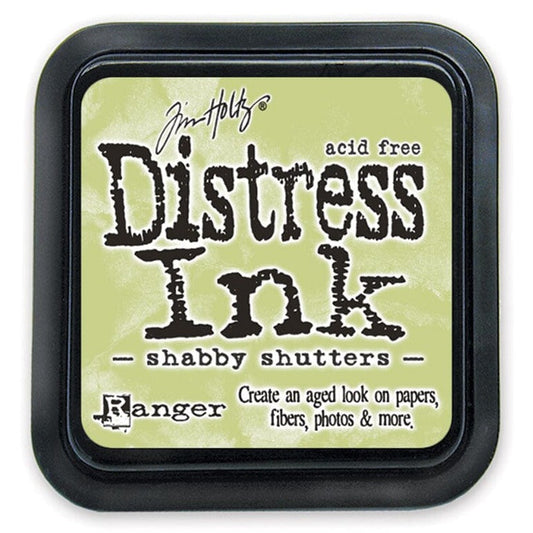 Tim Holtz Distress Ink Pad 3x3 - Shabby Shutters