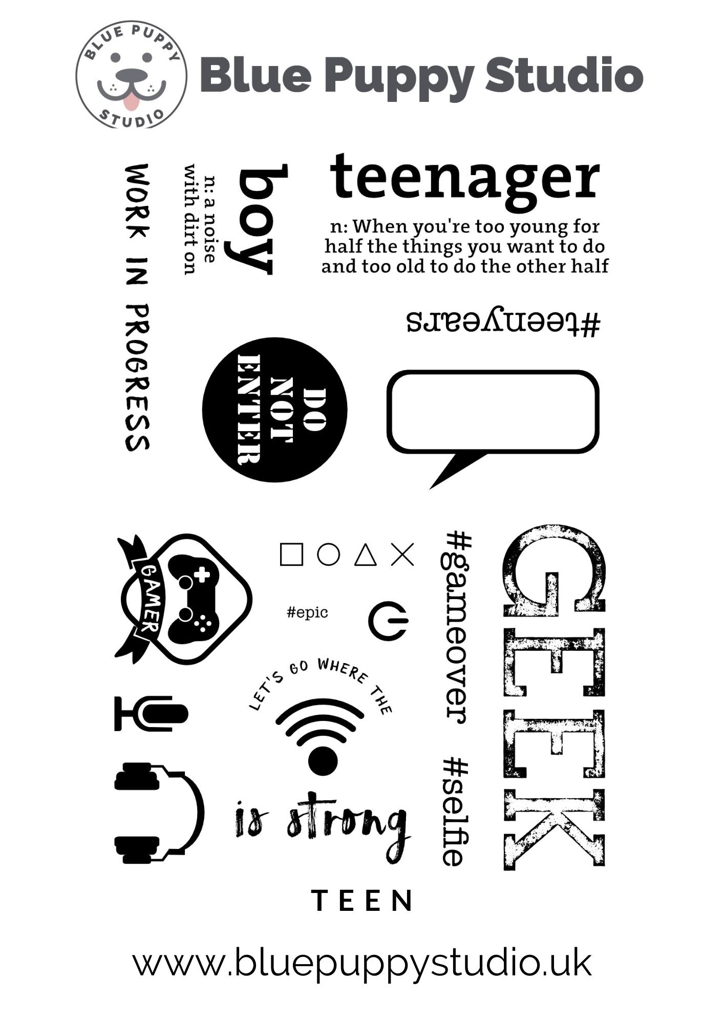 Teen Stamp Set