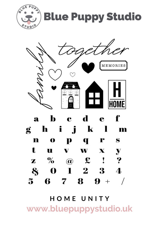 Home Unity A5 Stamp Set