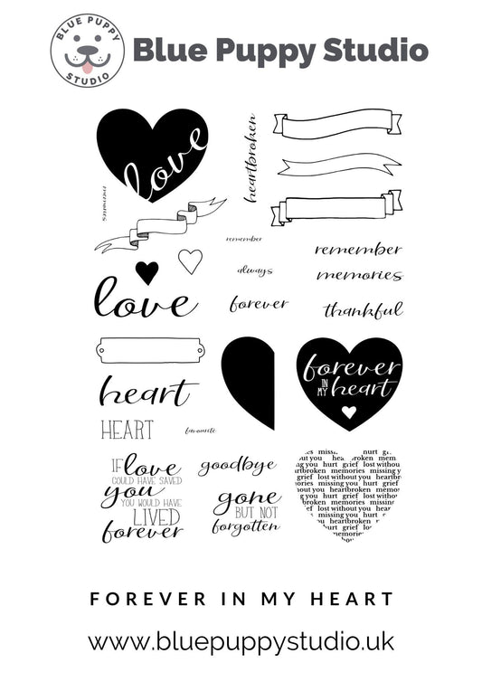 Forever in my Heart Stamp Set